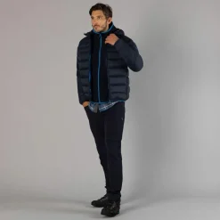 Herrenjacke mit recycelter Wattierung Sorona