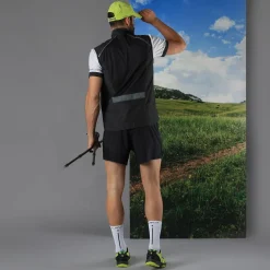 Herren-Lauf-Baseballmütze mit Mesh-Einsatz