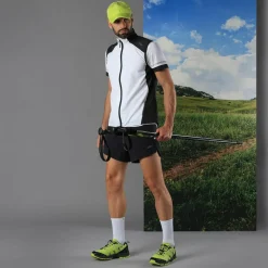 Herren-Lauf-Baseballmütze mit Mesh-Einsatz