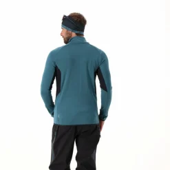 Herren-Merino-Fleecejacke Unlimitech mit Reißverschluss