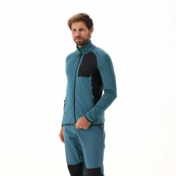 Herren-Merino-Fleecejacke Unlimitech mit Reißverschluss