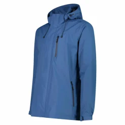 Herren-Regenjacke mit abnehmbarer Kapuze