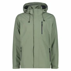 Herren-Regenjacke mit abnehmbarer Kapuze