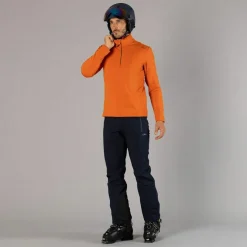 Herren-Skihose mit Trägern aus Softshell