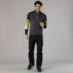 Herren-Skihose mit Trägern aus Softshell