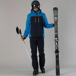 Herren-Skihose mit Trägern aus Softshell