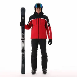 Herren-Skijacke aus elastischem Twill