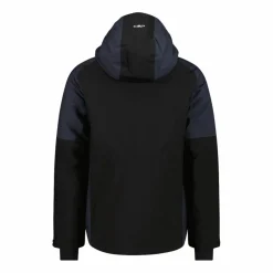 Herren-Skijacke aus Twill mit Kapuze