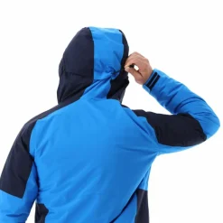 Herren-Skijacke aus Twill mit Kapuze