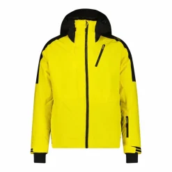 Herren-Skijacke aus Twill mit Kapuze