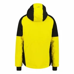 Herren-Skijacke aus Twill mit Kapuze