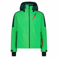 Herren-Skijacke aus Twill mit Kapuze