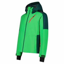 Herren-Skijacke aus Twill mit Kapuze