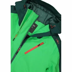 Herren-Skijacke aus Twill mit Kapuze