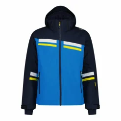 Herren-Skijacke aus Twill mit Kapuze