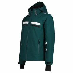 Herren-Skijacke aus Twill mit Kapuze