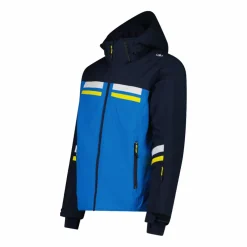 Herren-Skijacke aus Twill mit Kapuze