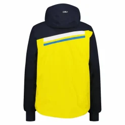 Herren-Skijacke aus Twill mit Kapuze