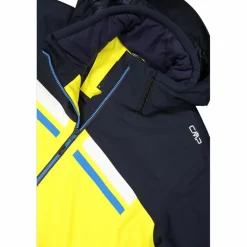 Herren-Skijacke aus Twill mit Kapuze