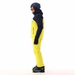 Herren-Skijacke aus Twill mit Kapuze