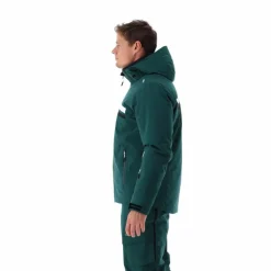 Herren-Skijacke aus Twill mit Kapuze