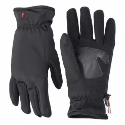 Herren-Softshell-Handschuhe mit Lederelementen