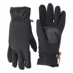 Herren-Softshell-Handschuhe mit Lederelementen