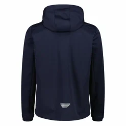 Herren-Softshelljacke aus Ripstop mit abnehmbarer Kapuze