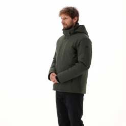 Herren-Softshell-Jacke mit Innenwattierung