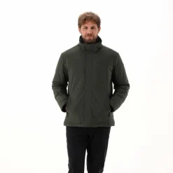 Herren-Softshell-Jacke mit Innenwattierung