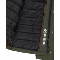 Herren-Softshell-Jacke mit Innenwattierung