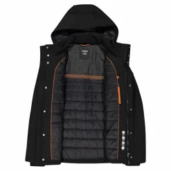 Herren-Softshell-Jacke mit Innenwattierung