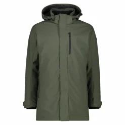 Herren-Softshell-Parka mit Innenwattierung