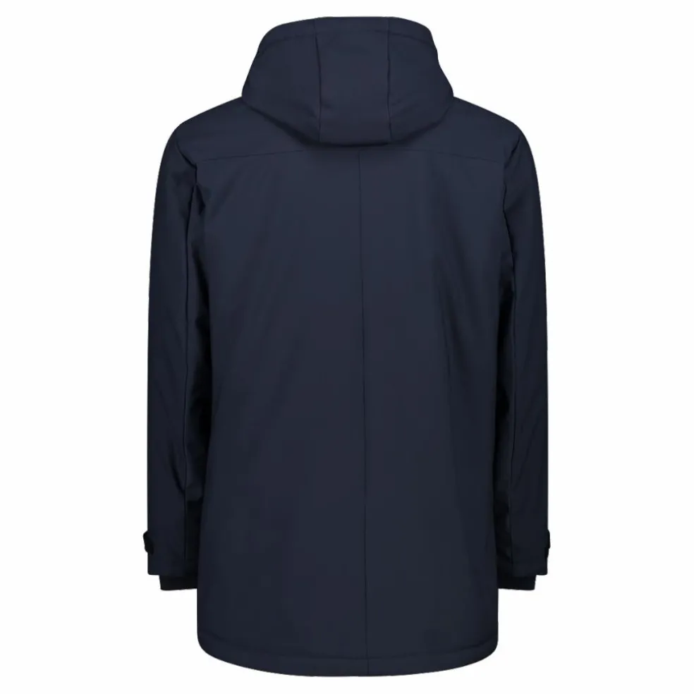 Herren-Softshell-Parka mit Innenwattierung