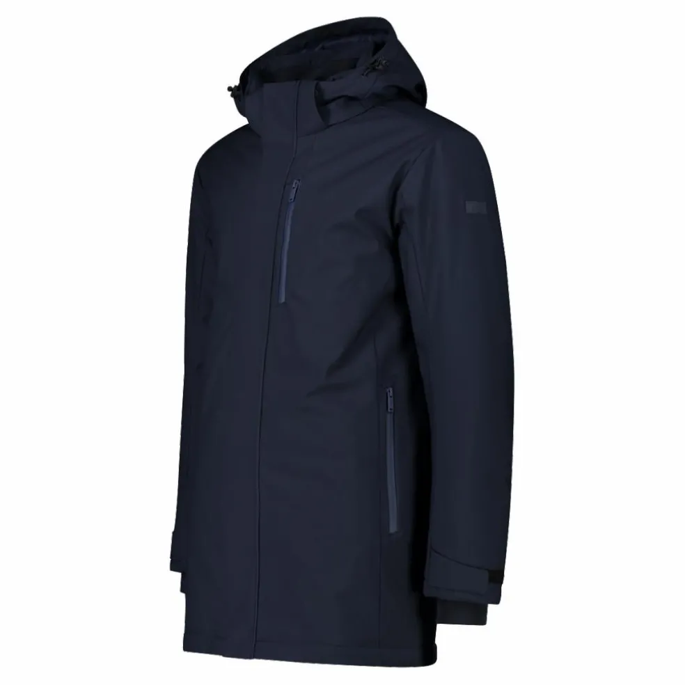 Herren-Softshell-Parka mit Innenwattierung