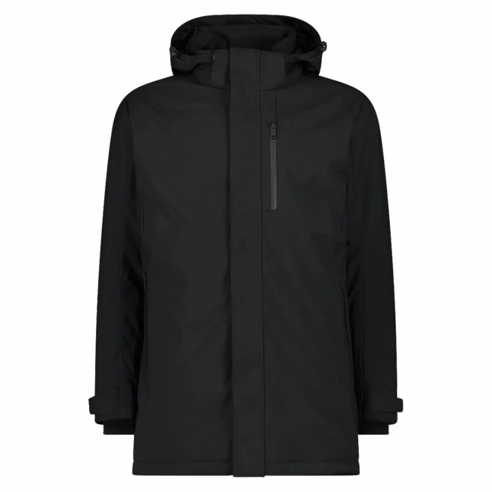 Herren-Softshell-Parka mit Innenwattierung