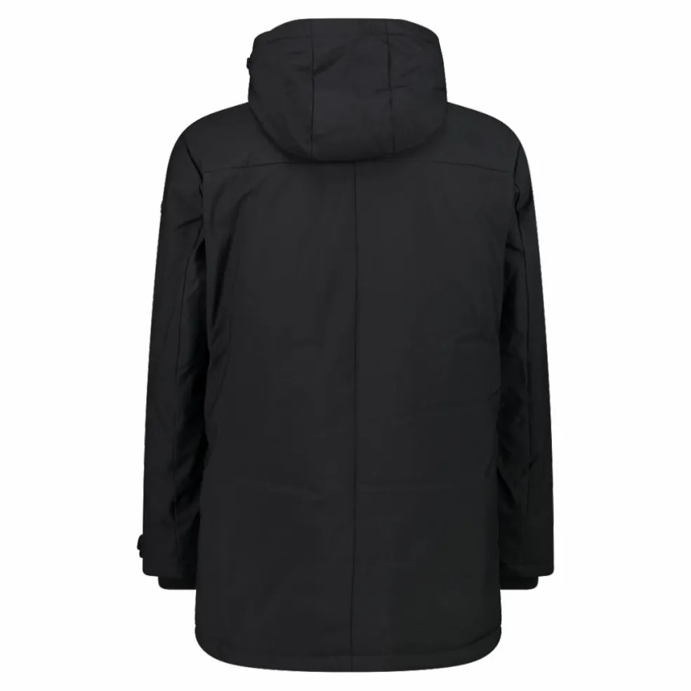 Herren-Softshell-Parka mit Innenwattierung