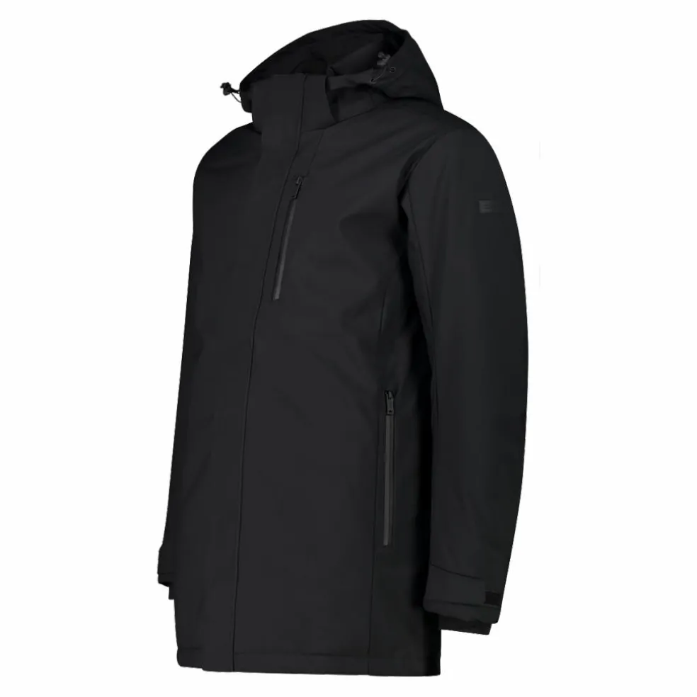 Herren-Softshell-Parka mit Innenwattierung