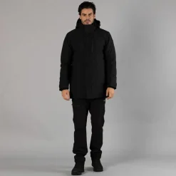 Herren-Softshell-Parka mit Innenwattierung