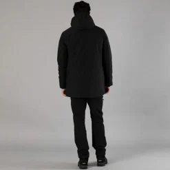 Herren-Softshell-Parka mit Innenwattierung