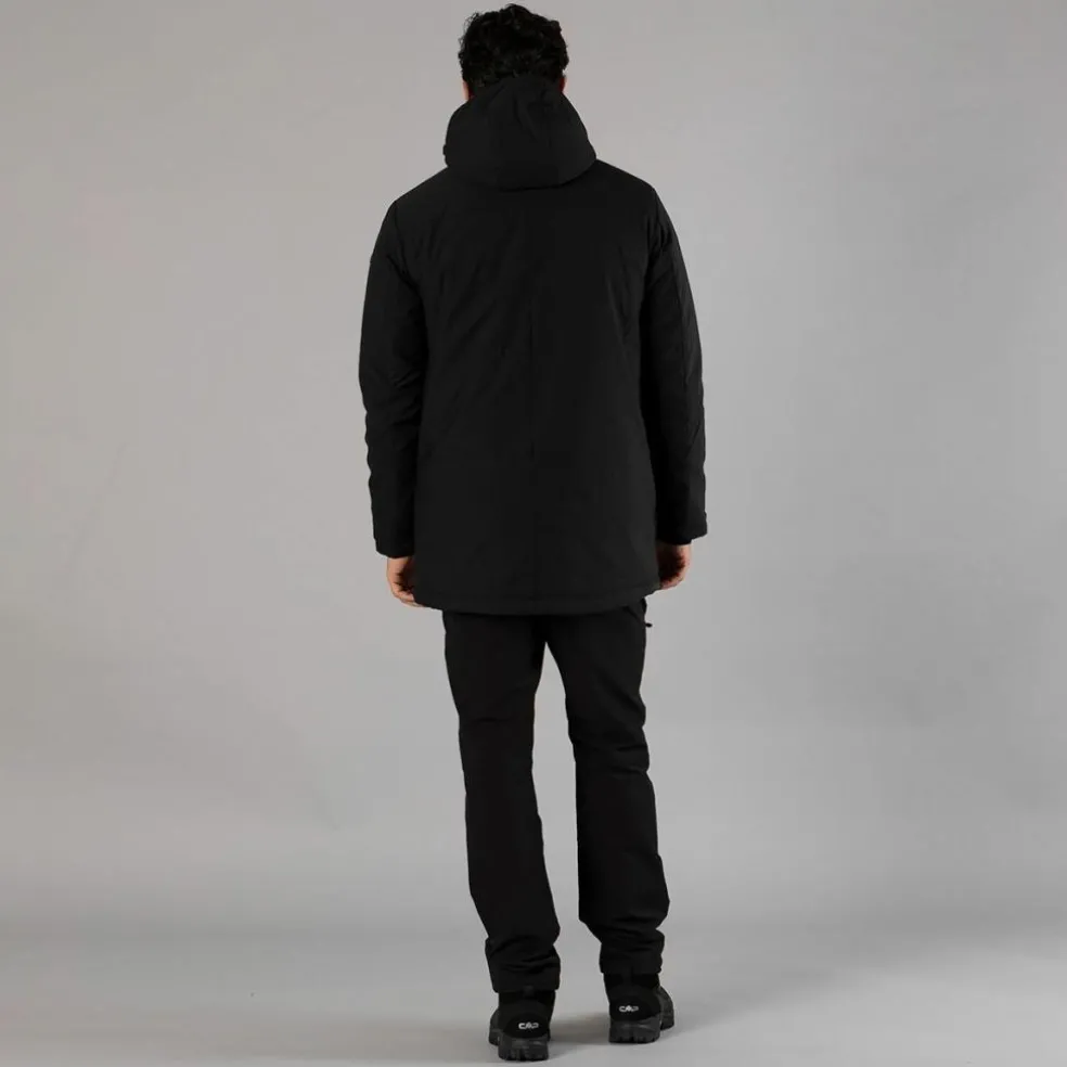 Herren-Softshell-Parka mit Innenwattierung