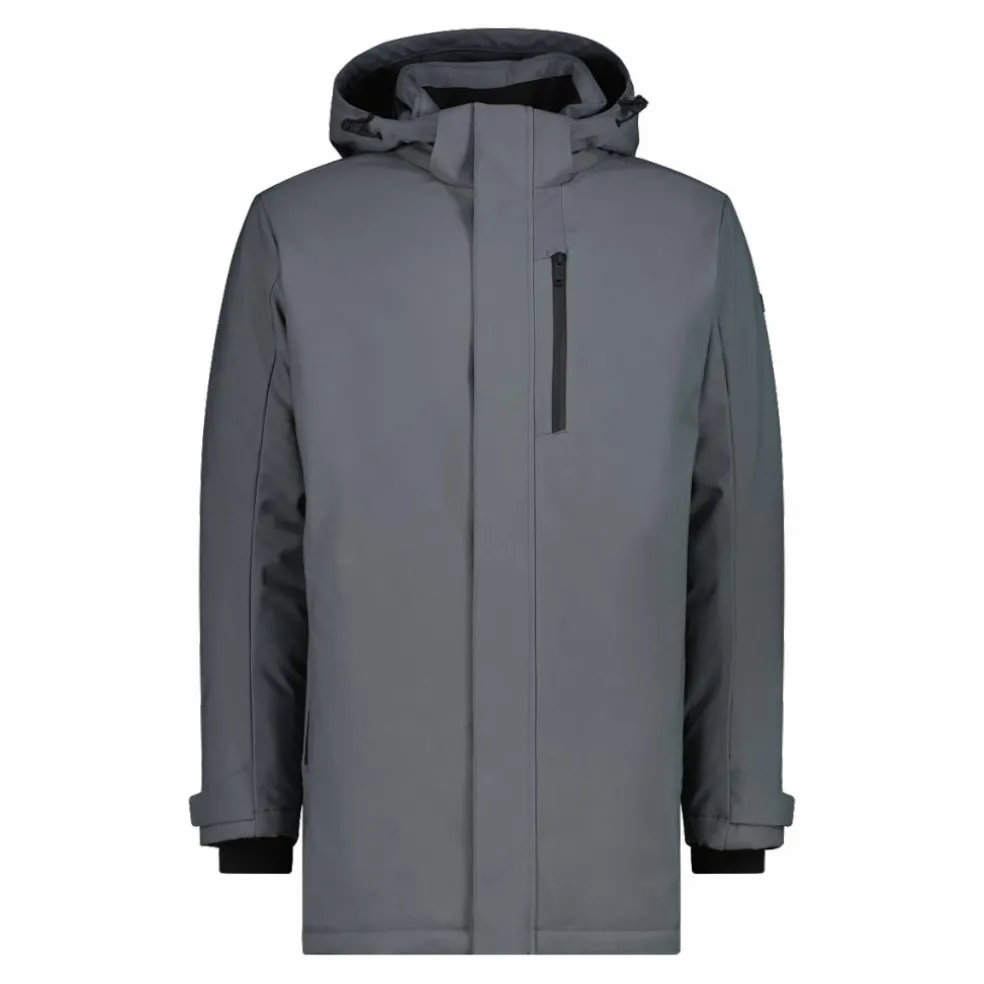 Herren-Softshell-Parka mit Innenwattierung