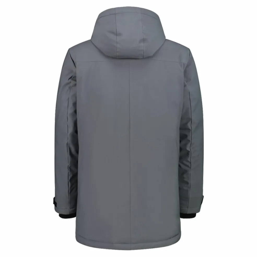 Herren-Softshell-Parka mit Innenwattierung