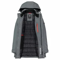 Herren-Softshell-Parka mit Innenwattierung