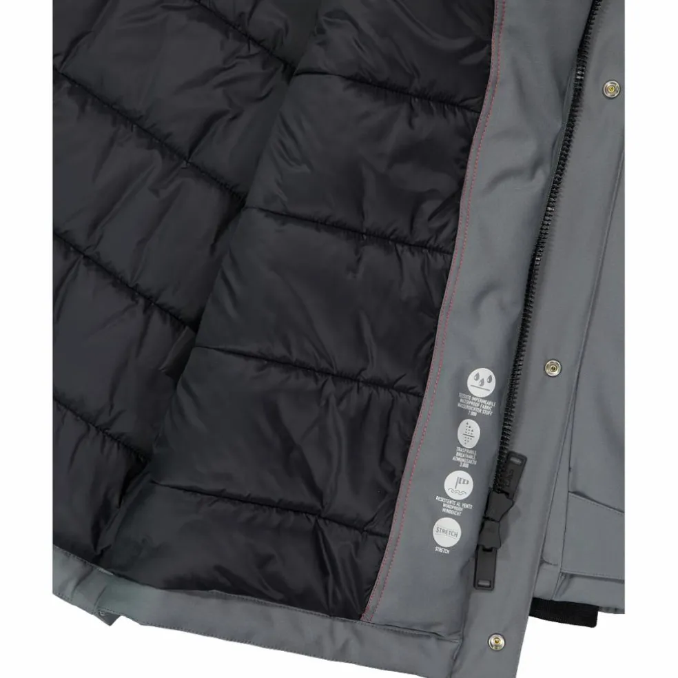 Herren-Softshell-Parka mit Innenwattierung