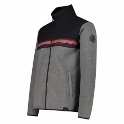 Herren-Sweatshirt aus Knit-Tech-Fleece mit Reißverschluss