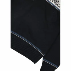 Herren-Sweatshirt mit halbem Reißverschluss in Wooltech