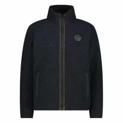 Herren-Sweatshirt mit Reißverschluss aus Knit Tech