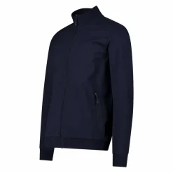 Herren-Sweatshirt Stretch mit durchgehendem Reißverschluss