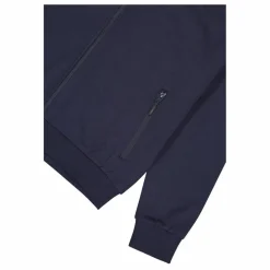 Herren-Sweatshirt Stretch mit durchgehendem Reißverschluss